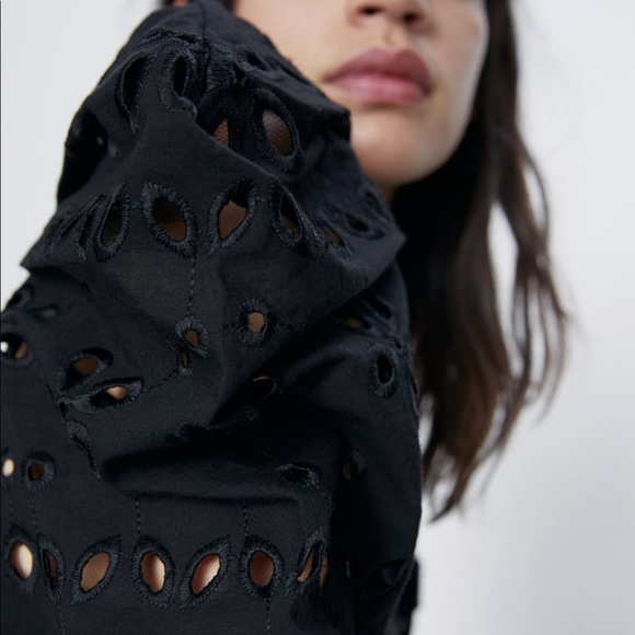 Zara combination sleeve sweater - Picture 8 of 9